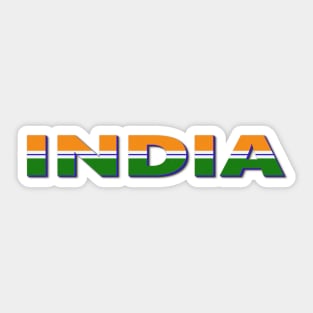 INDIA. इंडिया. SAMER BRASIL Sticker